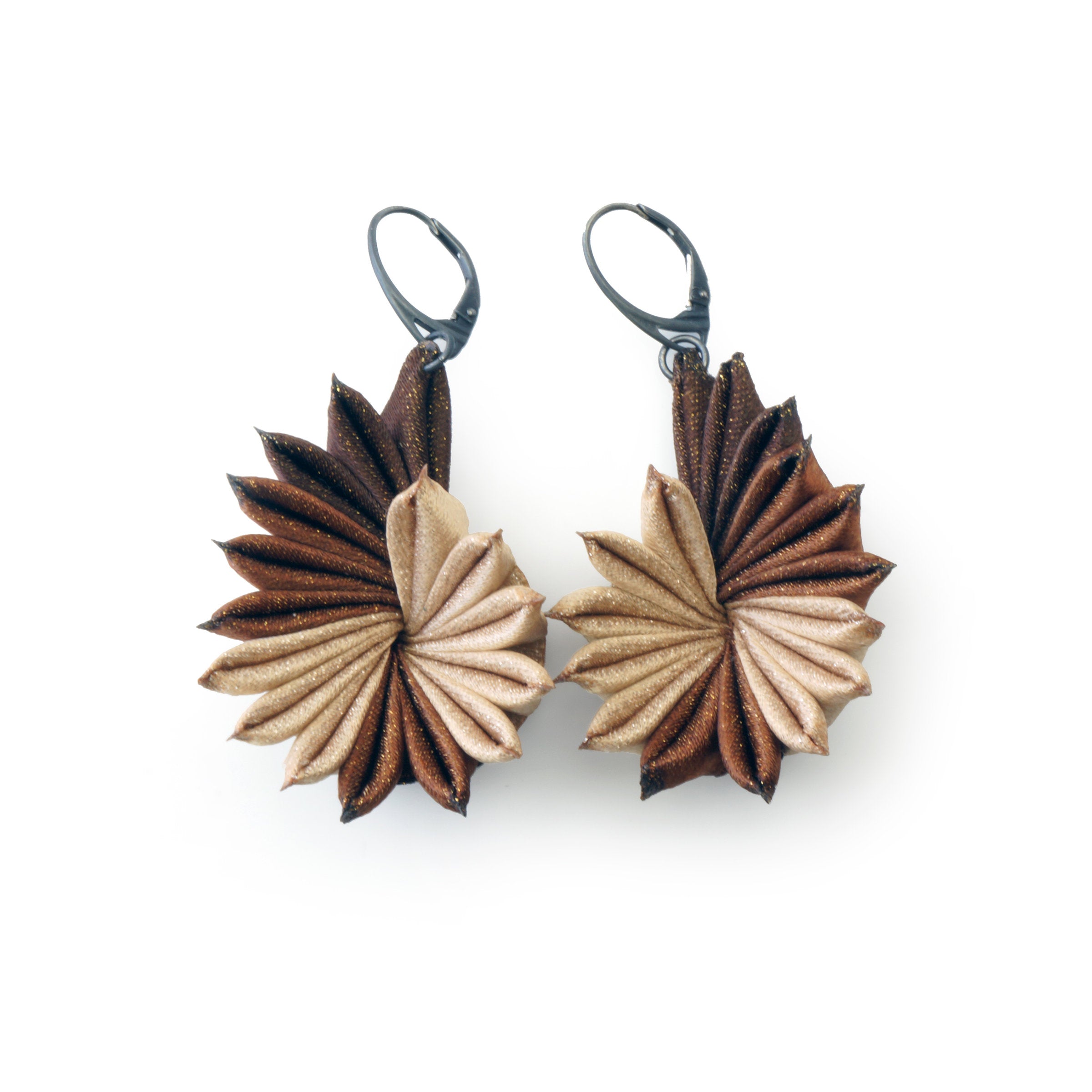rose gold & brown