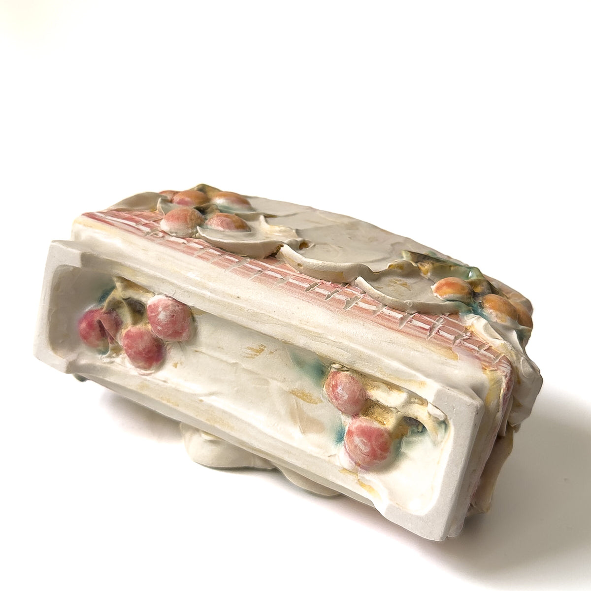 Quadrille Cherry Slip Vase