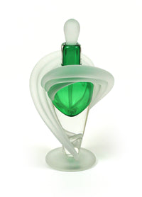 Double Swirl Perfume Bottle