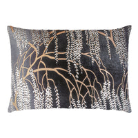 Metallic Willow Velvet Pillow