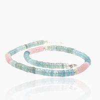 Aquamarine & Morganite Necklace