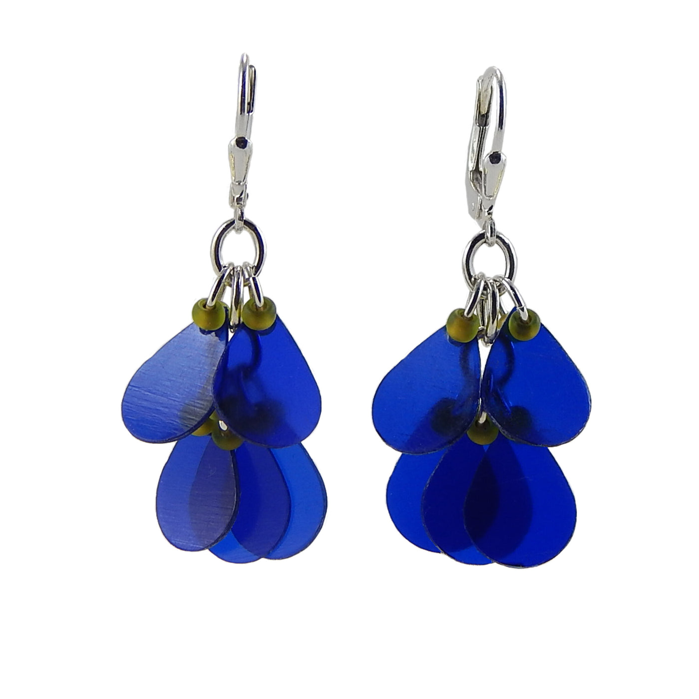 Blue Drop Earrings