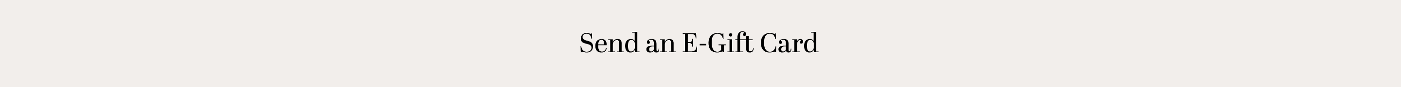 Send an E-Gift Card