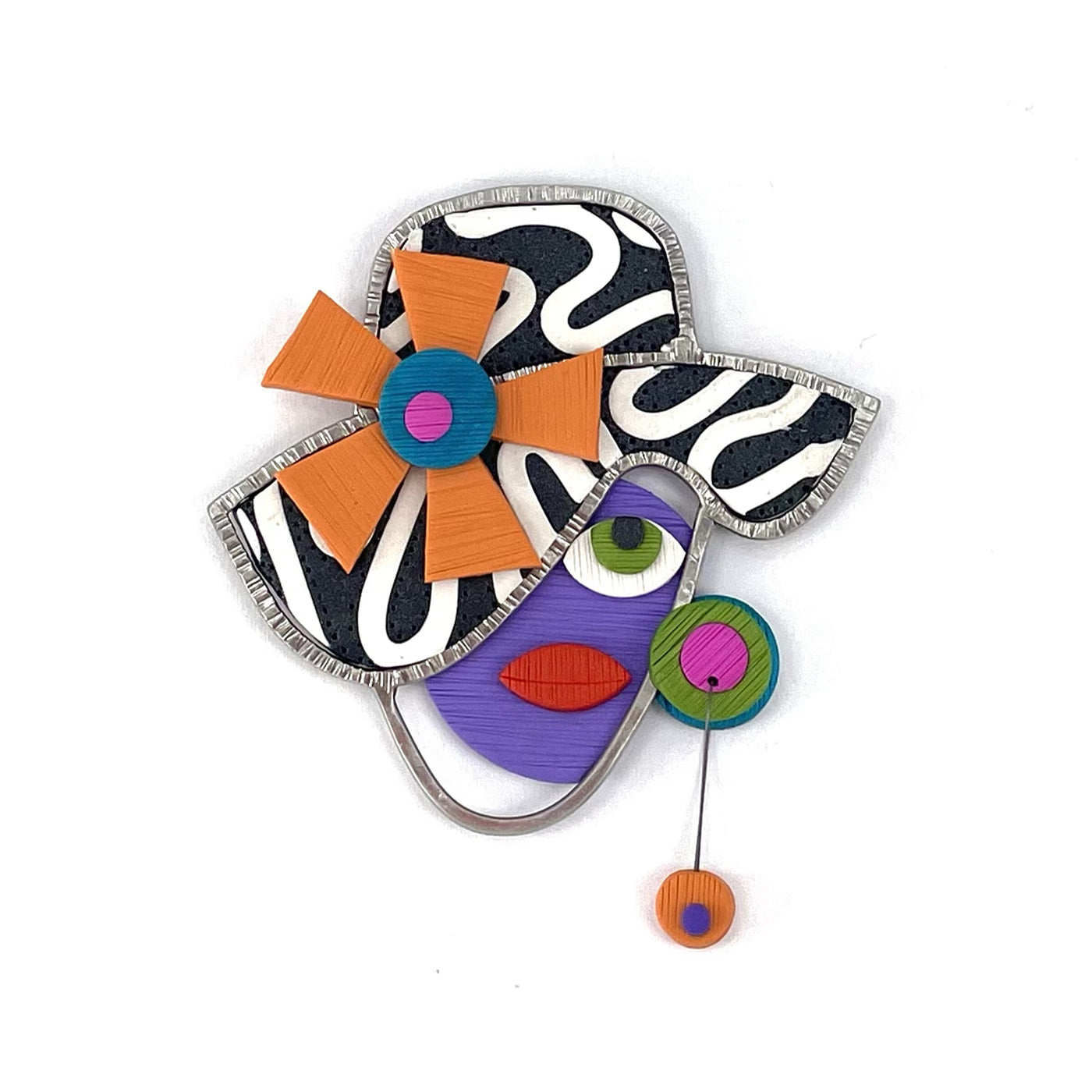 Women and Hats Pin No. 3