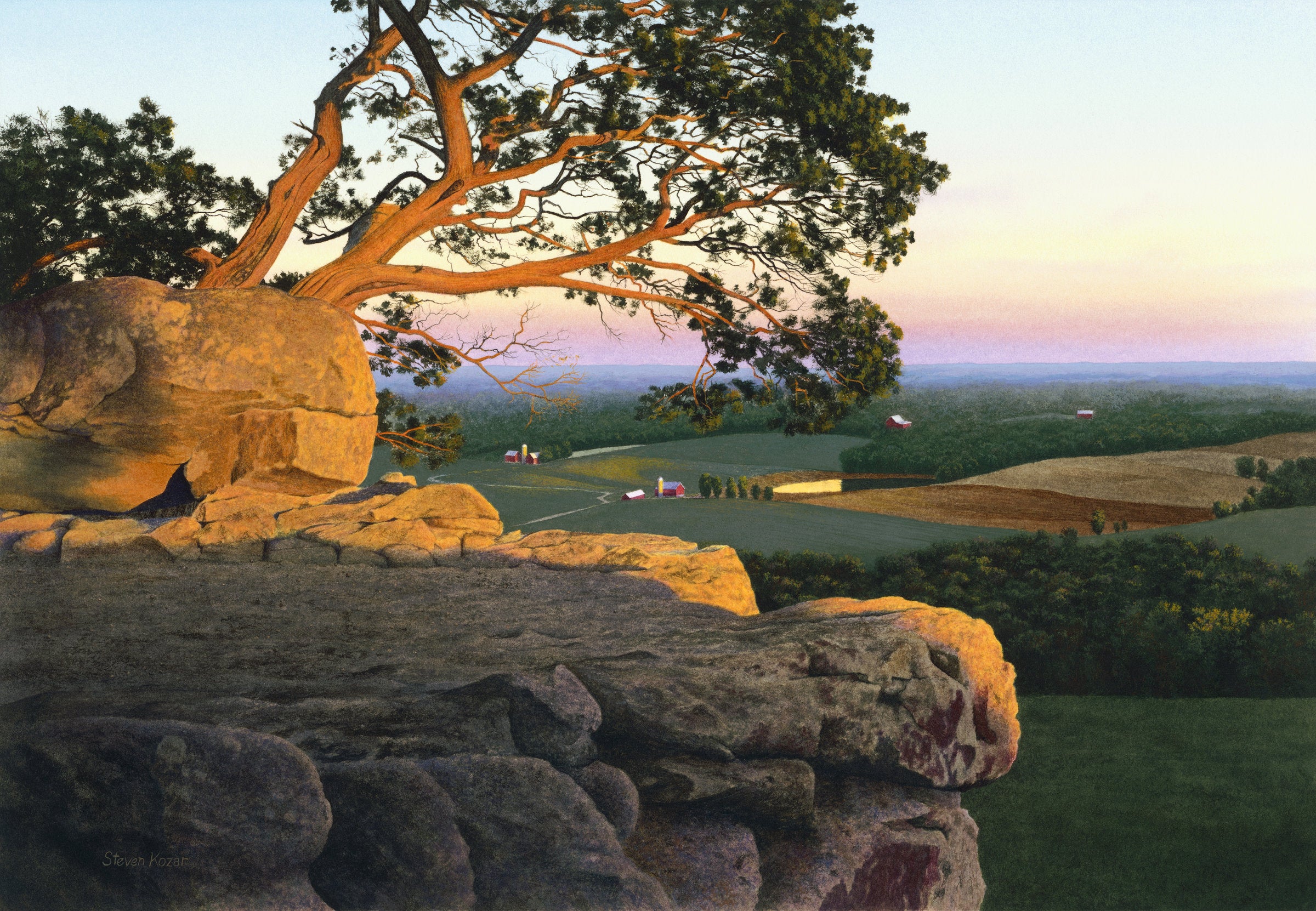 Gibraltar Rock Sunset
