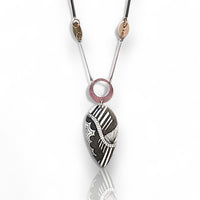 Echoes of Steel Necklace