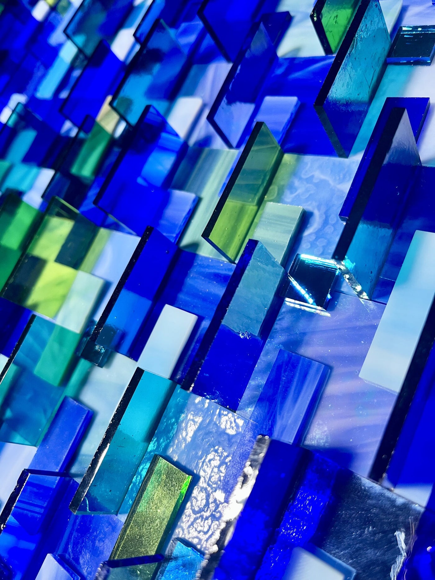 Reflections in Blue III