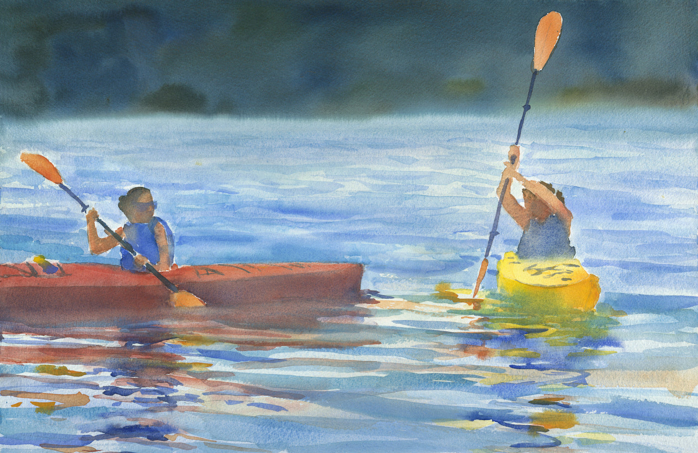 Learning to Paddle