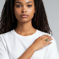 Vivid Sea Stacking Ring