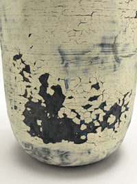 Crackled Stoneware Bottle