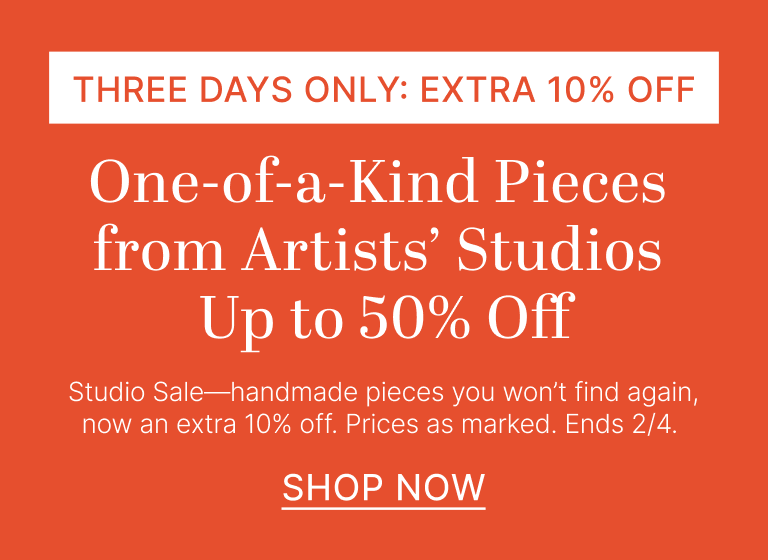 3 Days Only: Extra 10% Off Studio Sale