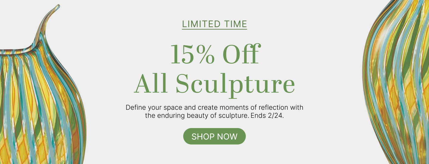 15% Off All Sculpture