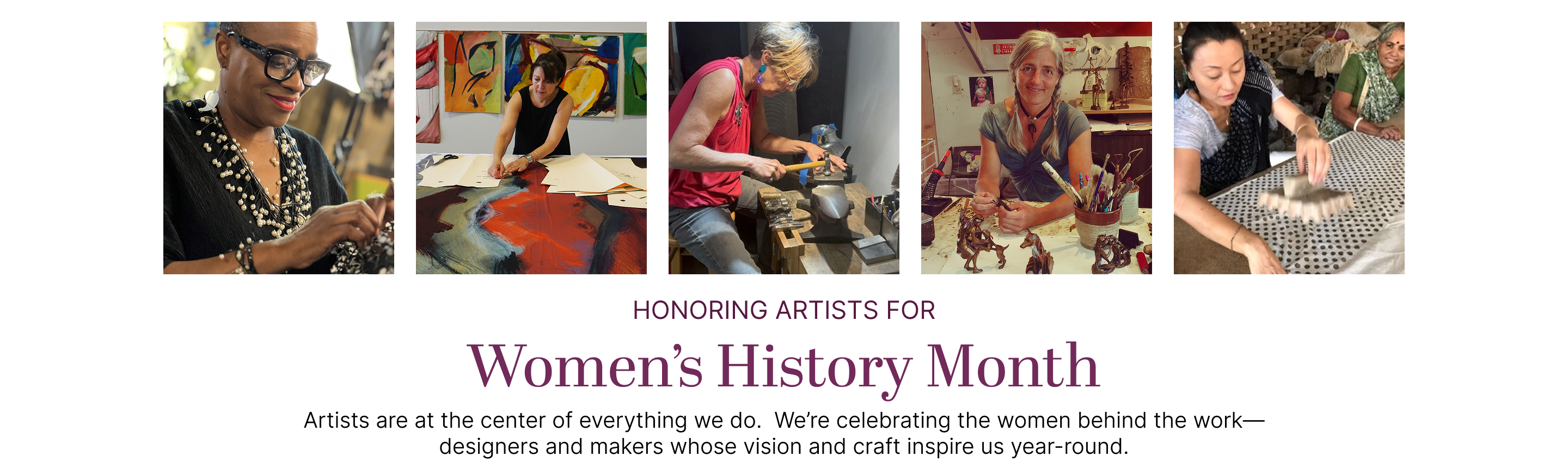 Honoring Women Artists