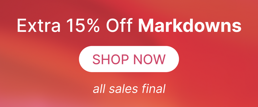 Extra 15% Off Markdowns