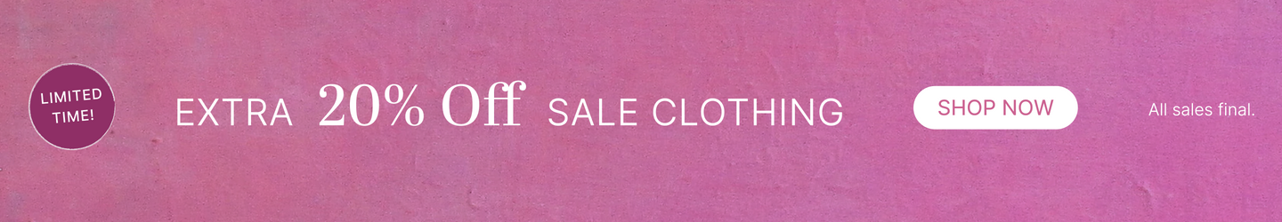 Extra 20% Off Sale Clothing