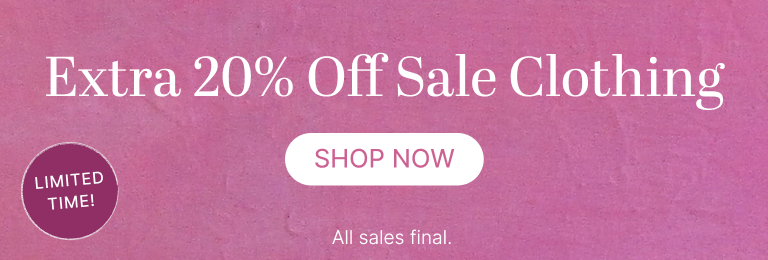 Extra 20% Off Sale Clothing