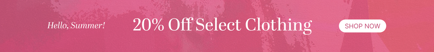 20% Off Select Clothing