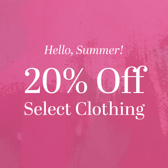 20% Off Select Clothing