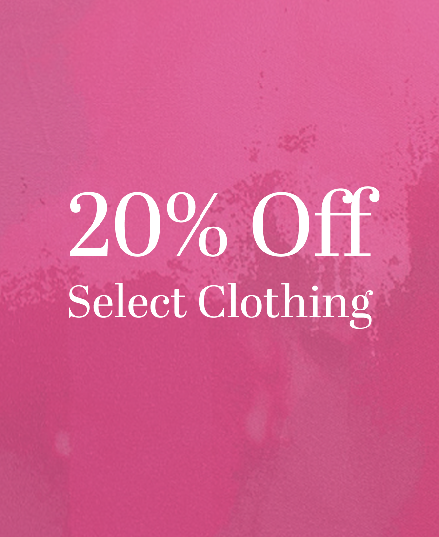 20% Off Select Clothing
