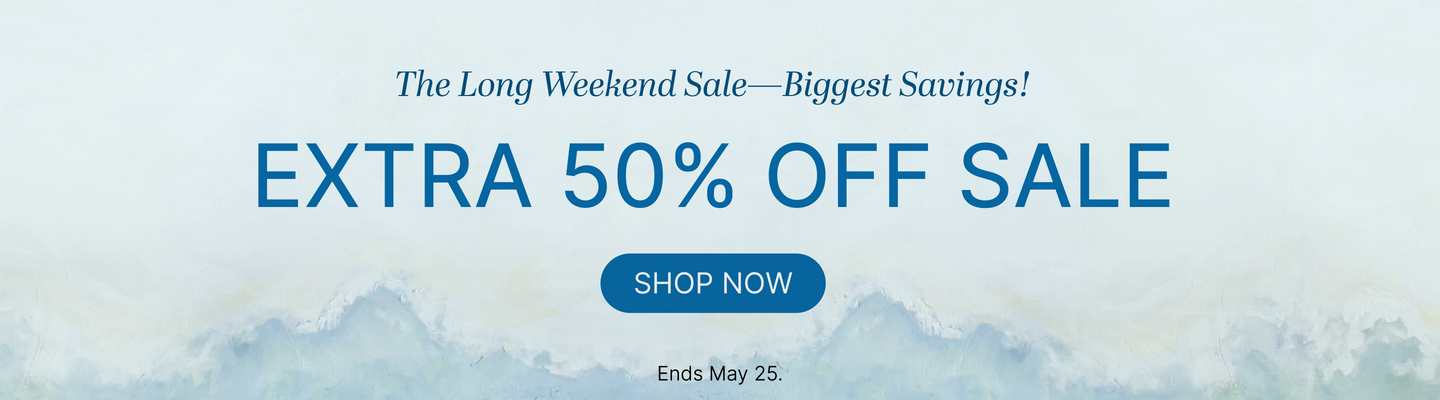Long Weekend Sale: Extra 50% Off Sale