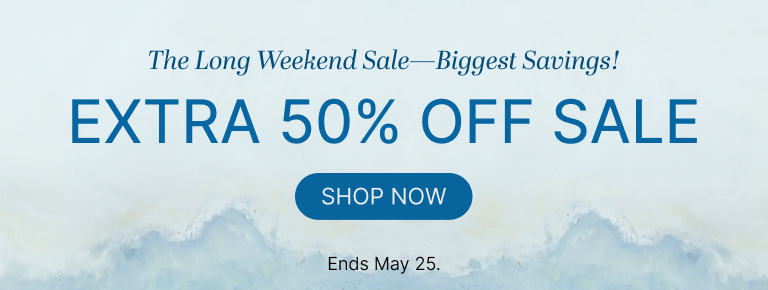 Long Weekend Sale: Extra 50% Off Sale