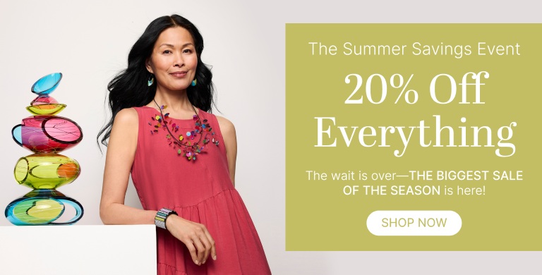 The Summer Savings Event 20% Off Everything