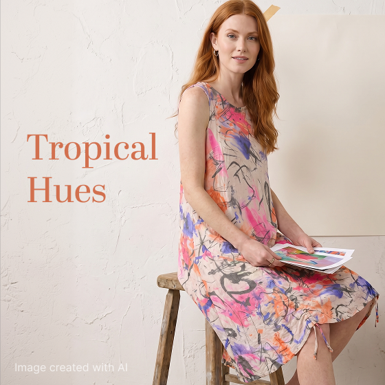 tropical hues clothing