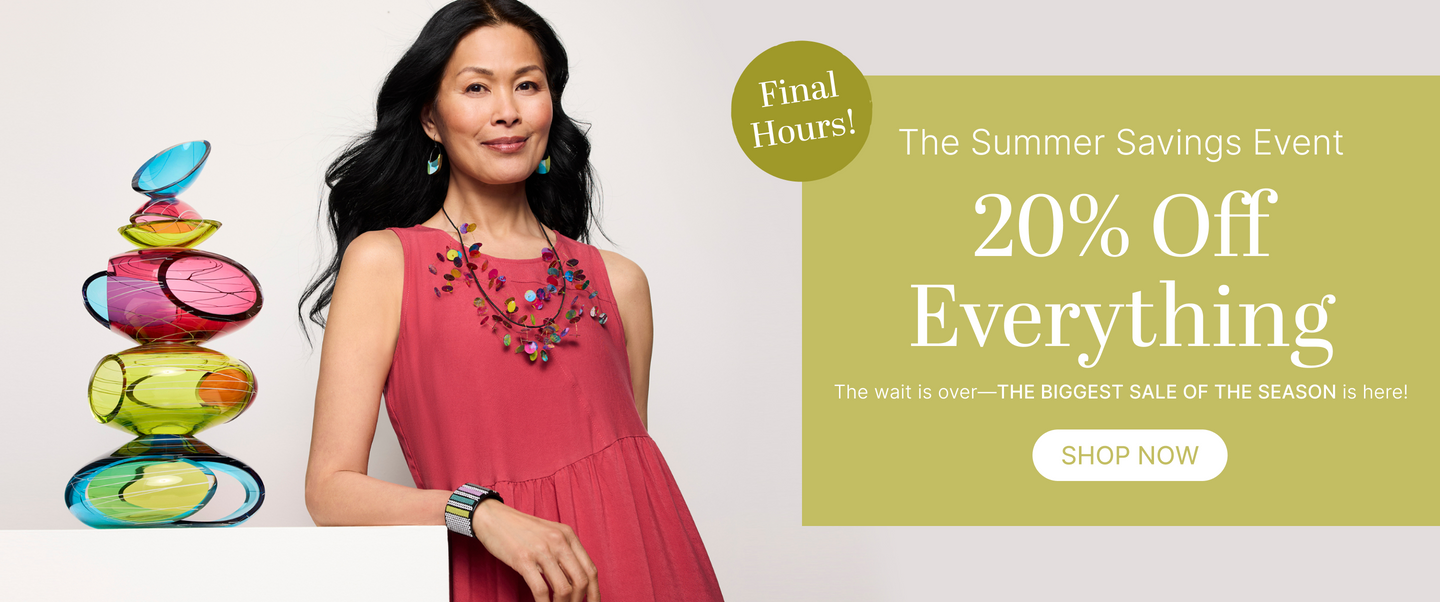 The Summer Savings Event 20% Off Everything