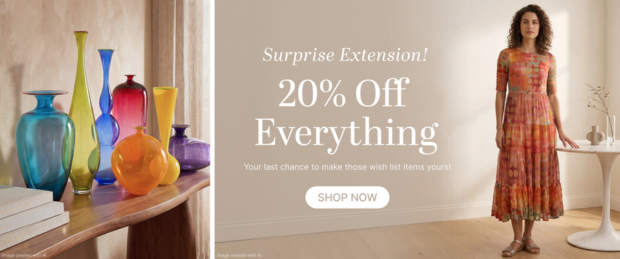 Surprise Extension! 20% Off Everything