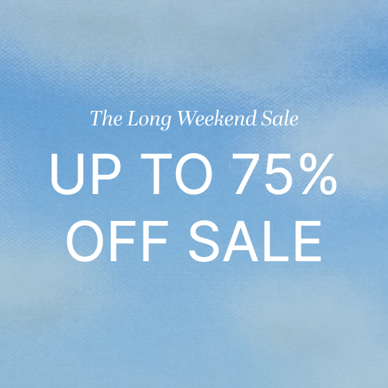 The Long Weekend Sale Up to 75% Off Sale