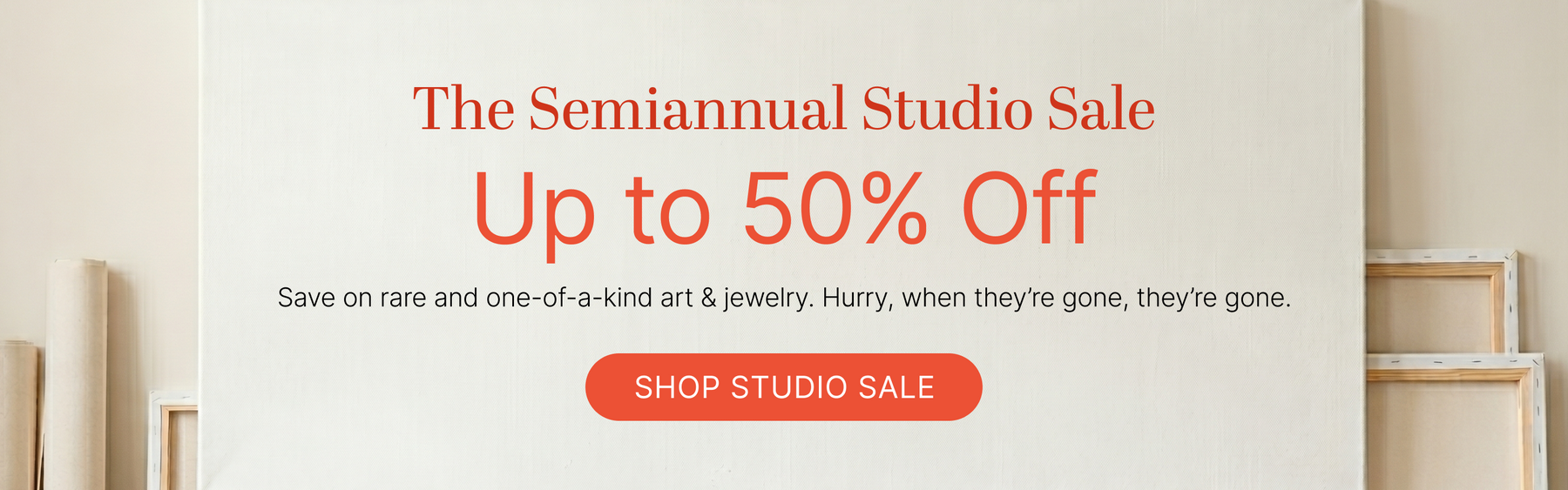 Studio Sale Up to 50% Off