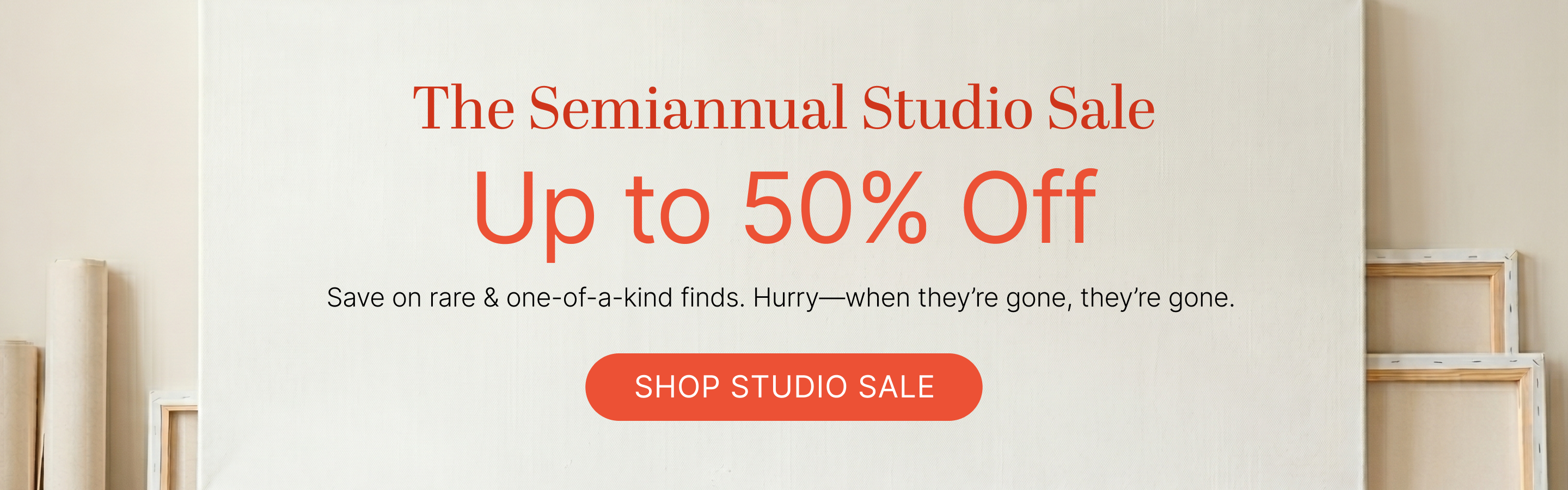 The Studio Sale up to 50% Off