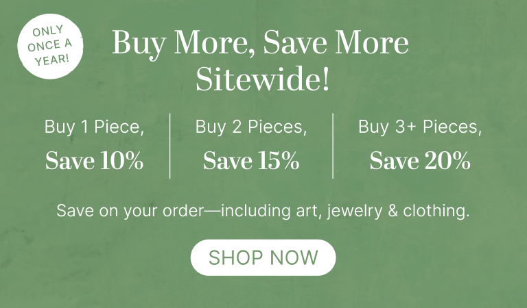 Buy More, Save More Sitewide! Up to 20% Off