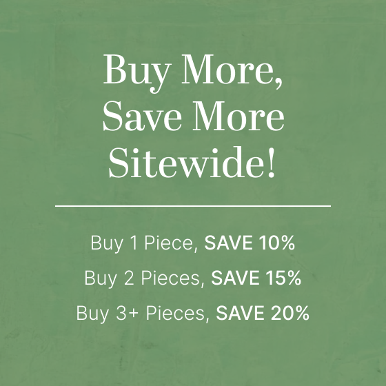 Buy More, Save More Sitewide! Up to 20% Off