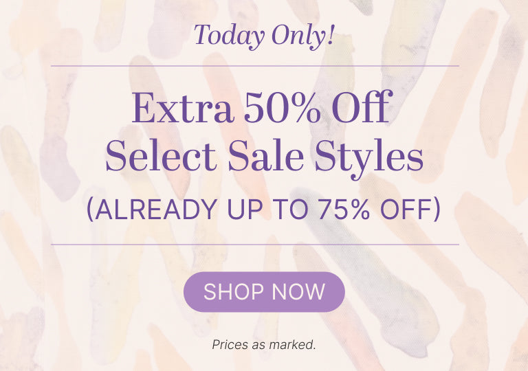 Today Only! Extra 50% Off Select Sale Styles