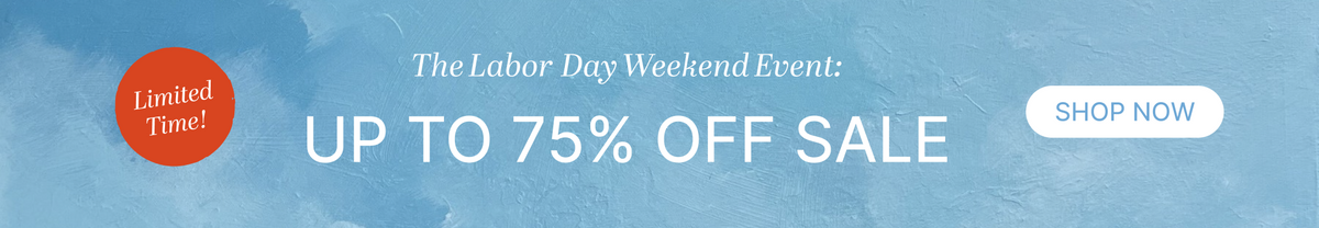 Up to 75% Off Sale