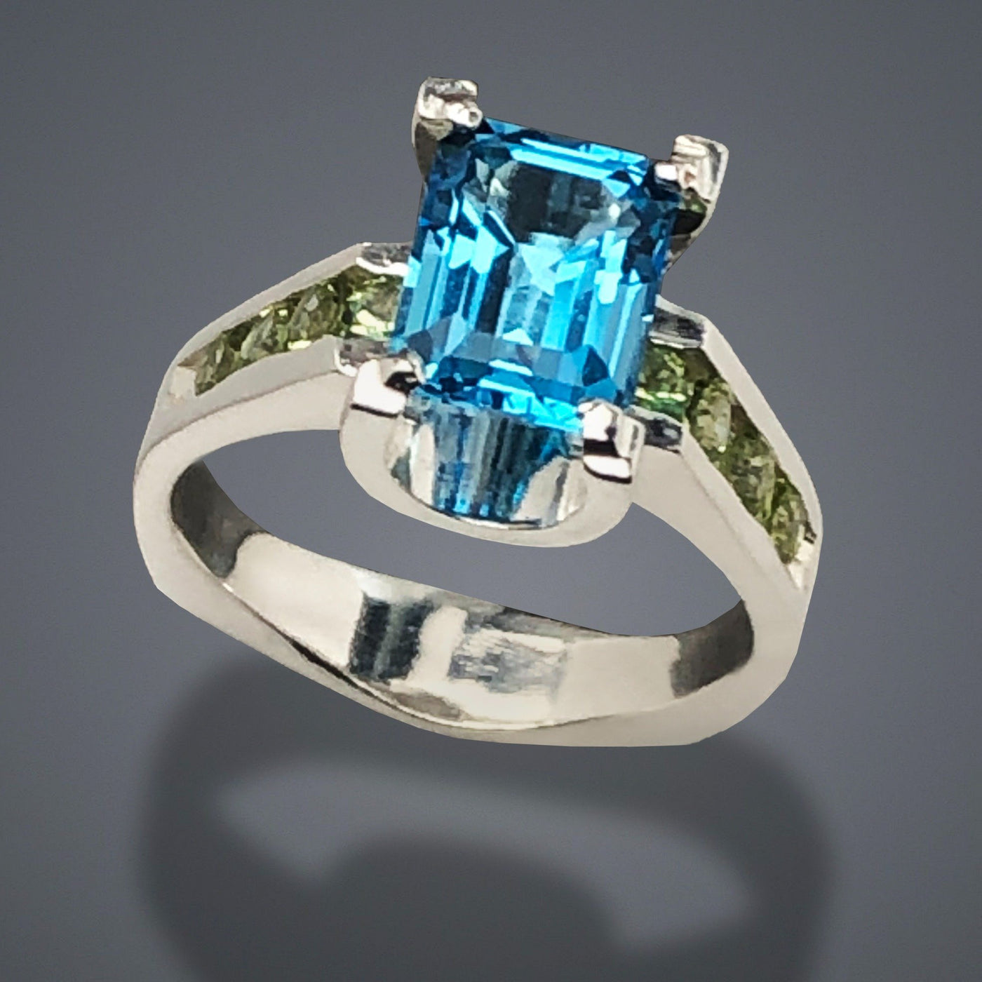 9x7mm Swiss Blue Topaz