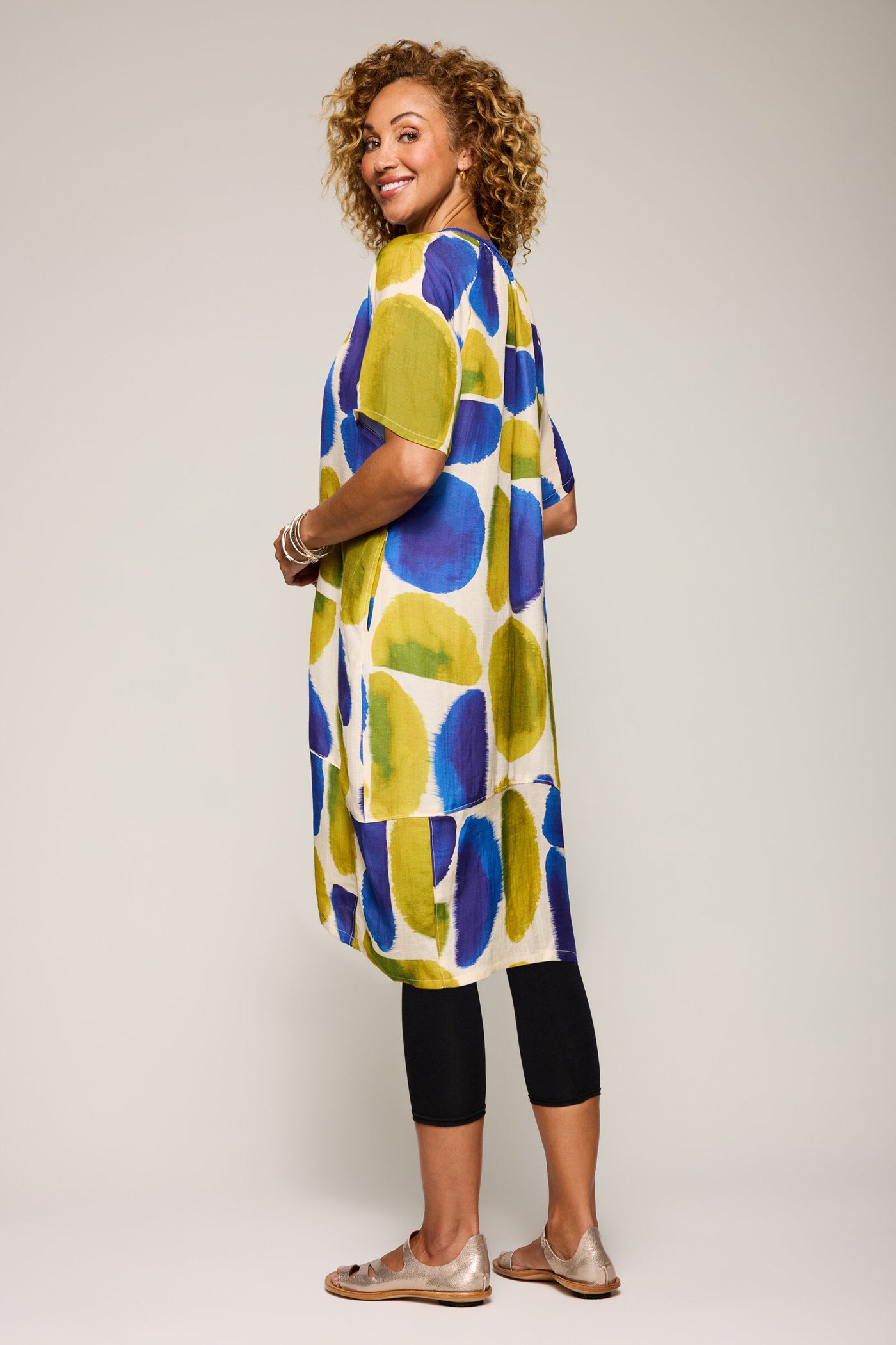 Fluid Linen Vivienne Dress