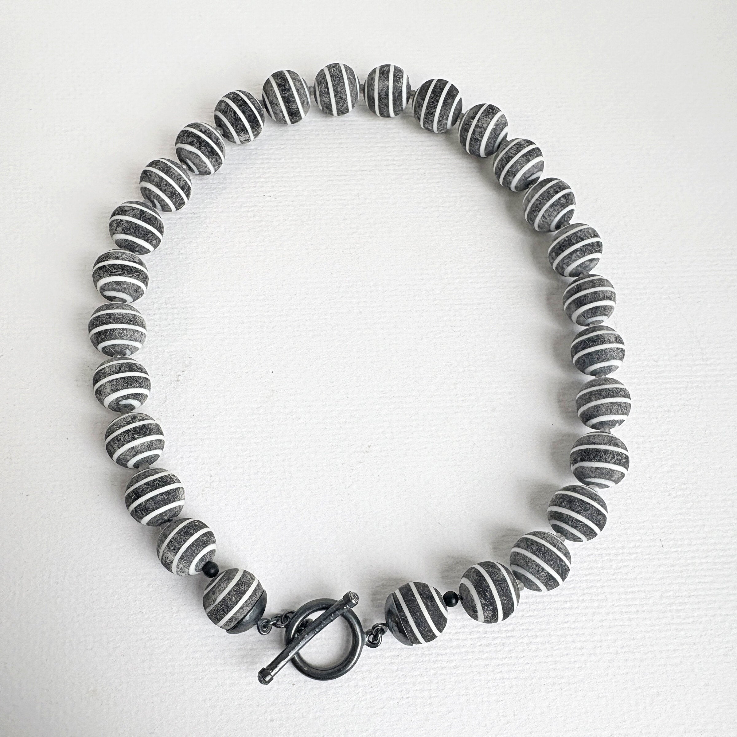 Buffalo Horn & Moonstone Necklace