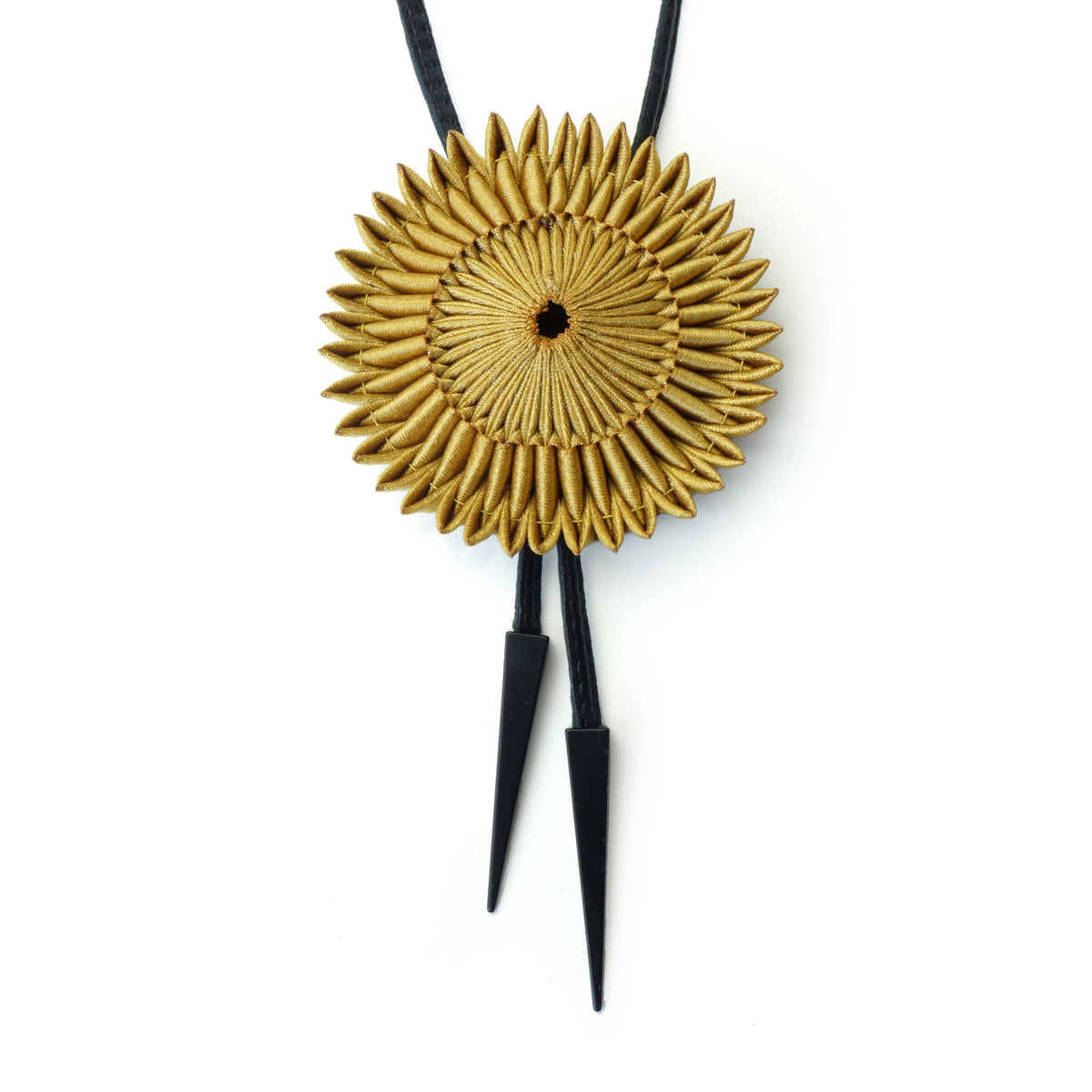 Sunflower Bolo Necklace