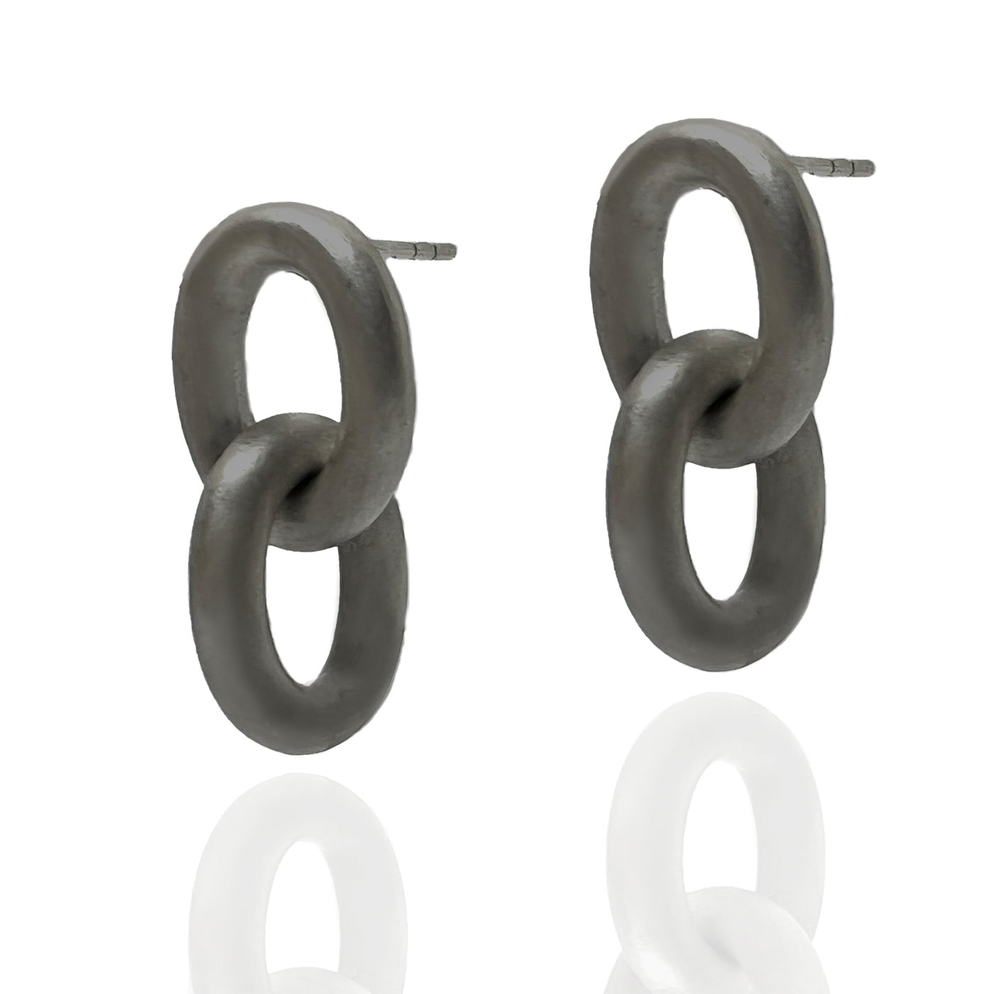 Blackened Sterling Silver