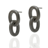 Blackened Sterling Silver