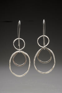 Floating Ring Earrings