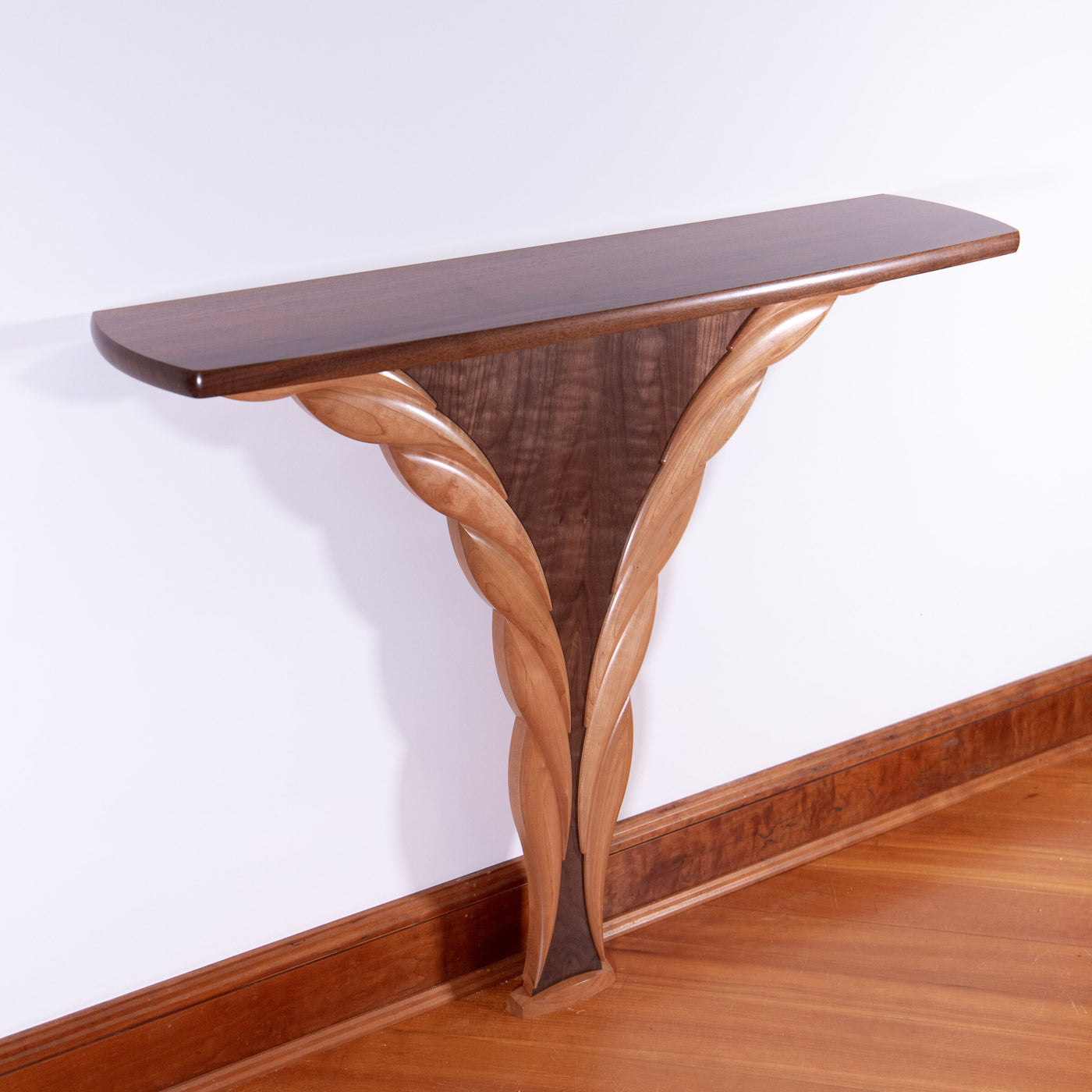 Walnut Wings Hall Table