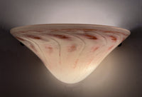Strawberries and Cream Round Bowl Sconce