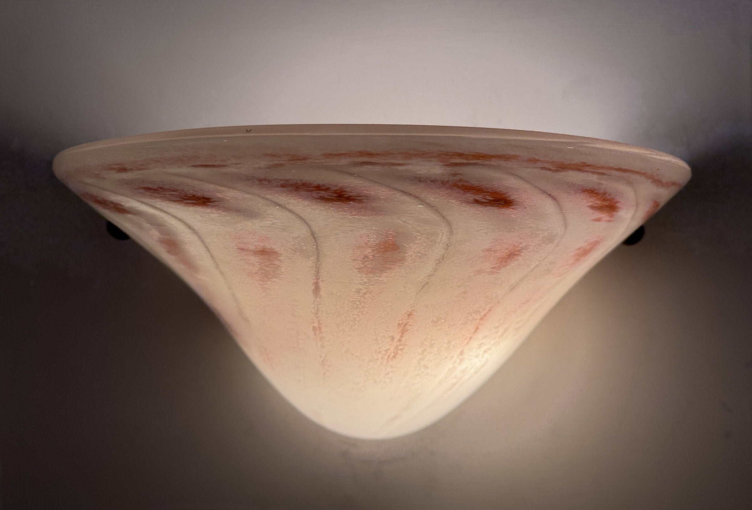 Strawberries and Cream Round Bowl Sconce