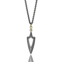 Oxidized Silver & 18k Gold