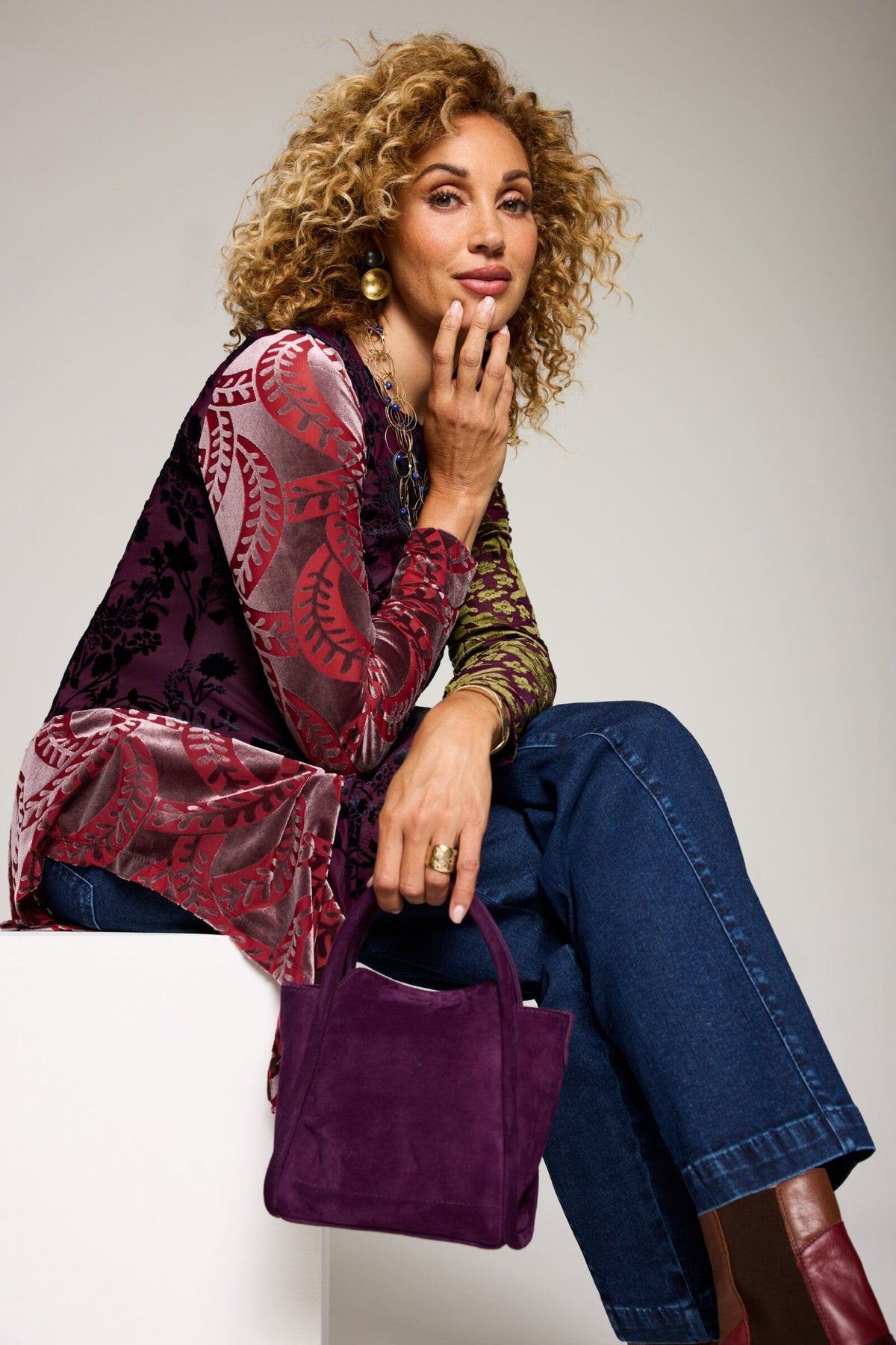 Mini Serena Top Handle Crossbody