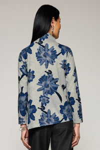 Navy Shadow Floral