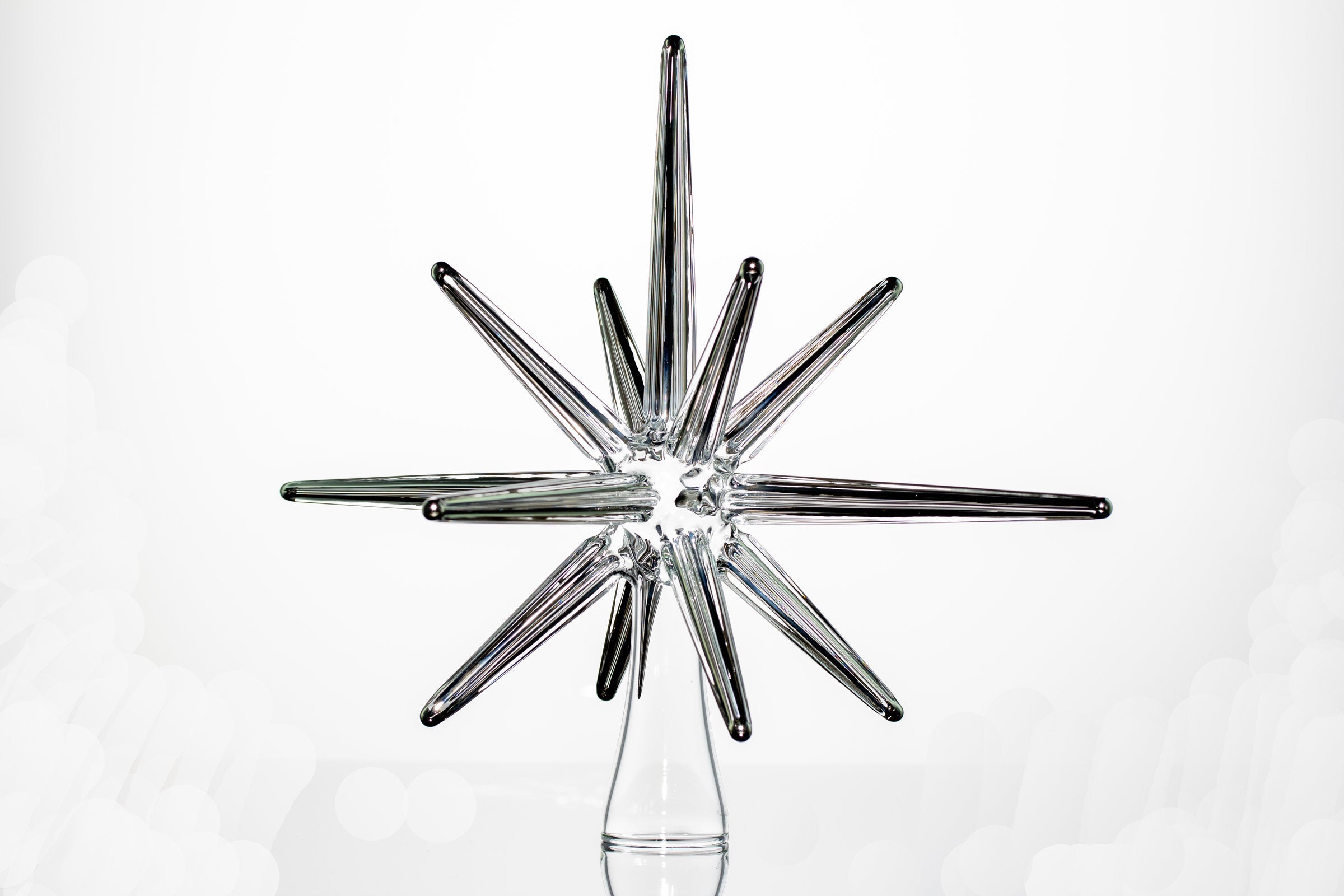 Platinum Moravian Tree Star